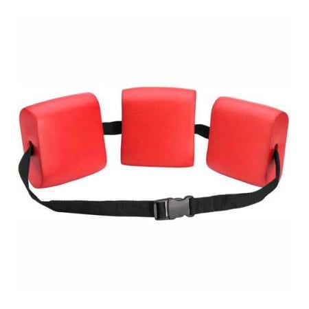 Fabrication Enterprises CanDo Swim Belt with Three Oval Floats, Red 20-4002R